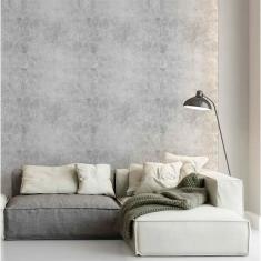 Imagem de Papel de Parede 3mx60cm Concreto Cimento Queimado Natália Adesivo Autocolante Lavável  - Defacile