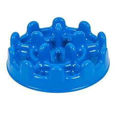 Imagem de Comedouro Lento Funcional Pet Fit Azul Pet Games para Cães