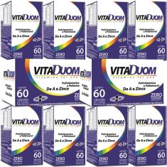 Imagem de Combo 10 vitaduom multi vitamina mineral 60 caps cada - duom