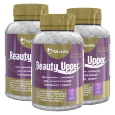 Imagem de Beauty Upper (Ácido Hialurônico, Coenzima Q10, Enxofre Orgânico E Silício Orgânico) 3 Und 360 Cápsulas