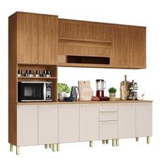 Imagem de Cozinha Modulada Requinte 05 Nature/areia - Henn