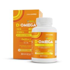 Imagem de D-Omega Ômega 3 1200mg + Vitamina D 1000UI Divina 60 Cápsulas 60 Cápsulas