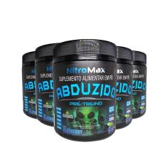 Imagem de 5X Abduzido Pre Treino Nitro Max Blueberry 300G