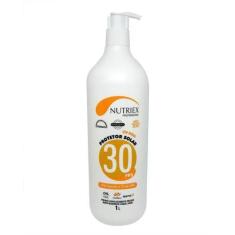 Imagem de Protetor Solar Fps 30 Profissional Nutriex 1/3 Uva 1 Litro
