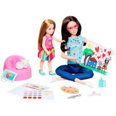 Imagem de Boneca Barbie Profissões Terapia De Arte  - Com Acessórios Mattel