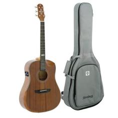 Imagem de Violao Aço Eletrico Strinberg Galaxy Sd301hcr Mgs Mahogany