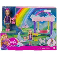 Imagem de Boneca Barbie Chelsea E Playset Conto De Fadas Mattel Gtf48