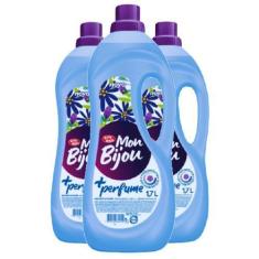 Imagem de Kit 3 Amaciante de Roupas Bombril MonBijou Perfume 1,7L Cada
