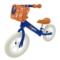 Imagem de Bicicleta Equilíbrio Aro 12 Bike Infantil Sem Pedal Cestinha - Zippy T
