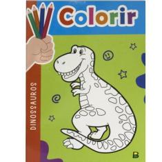 Imagem de Livro - Colorir (B): Dinossauros