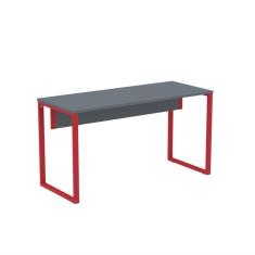 Imagem de Mesa Madeira 1700x700mm M1700/700p25tub Grafito/Vermelho