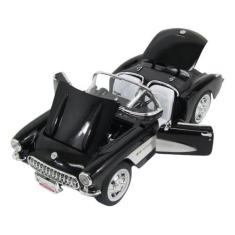 Imagem de Miniatura Chevrolet Corvette 1957 Escala 1/18 Lucky Models, Preto