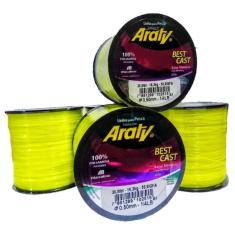 Imagem de Linha Pesca Araty Best Cast 100 Gramas 0,50 Mm Com 5 Un