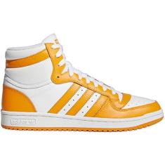 Imagem de adidas Tênis masculino, Branco/laranja Rush, 41