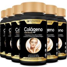 Imagem de 6X Auxilia Na Formação De Colageno Com Vitamina C E A - Hf Suplements