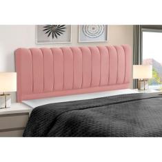 Imagem de Cabeceira Cama Box King Size Estofada Madeira Ômega - D'julia