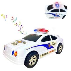 Imagem de Carrinho Policia Infantil Som Luzes Sirene Bate Volta Brinquedo - Toy