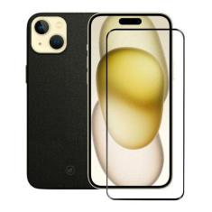Imagem de Capa Couro Dual E Pelicula Ultra Glass Iphone 15Plus-Gshield