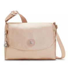 Imagem de Bolsa Kipling Tamia Transversal Gold Charm Metalica