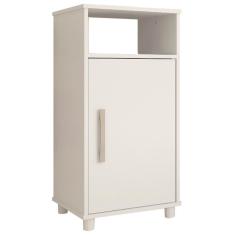 Imagem de Balcão Multiuso 1 Nicho E 1 Porta B01 Branco Novam Branco