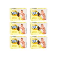 Imagem de Sabonete Pom Pom 70g Glicerina - Kit C/ 6un