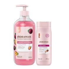 Imagem de Kit 1 Sabonete Ameixa Negra 500ml 1 Loção Creme Ameixa Negra Hidramais