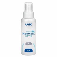 Imagem de Minoxidil 5% Spray 120ml - Unicpharma