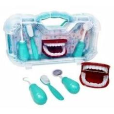 Imagem de Maleta Kit Dentista Infantil Brinquedo 4 Peças