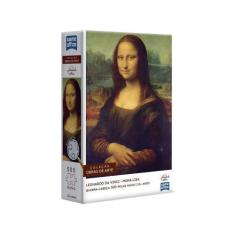 Imagem de Quebra-Cabeça 500 Peças Game Office  - Leonardo Da Vinci: Mona Lisa To