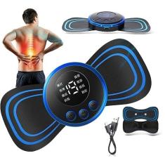 Imagem de Massageador Portátil Recarregável Para Dor Muscular Pescoço Coluna Lombar Pernas Sem fio Usb Fisioterapia Tens Relaxamento Corporal