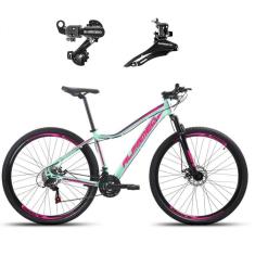 Imagem de Bicicleta Aro 29 Alfameq Pandora Feminina Alumínio 21v Câmbios Shimano Freio a Disco-Feminino