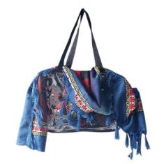 Imagem de Bolsa Praia PVC Cristal Transparente + Canga Saída de Praia Retangular Estampas Sortidas