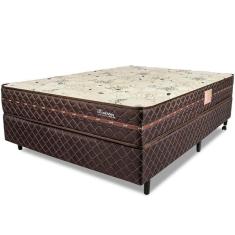 Imagem de Cama Box Colch o Vi va Ortop dico Firme Espuma D33 Antial rgi