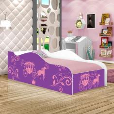 Imagem de Mini Cama Fun Carruagem De Princesa Infantil Com Colchão