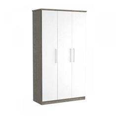 Imagem de Guarda Roupa Solteiro 3 Portas Foscarini Demolição/branco