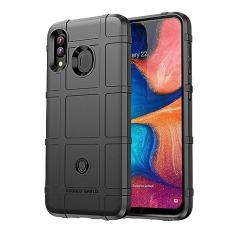 Imagem de Capa de telefone para Samsung Galaxy M10S, fibra de carbono refinada, anti-queda, anti-impressões digitais, proteção total de 360°