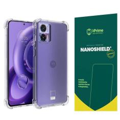 Imagem de Kit Capa Para Moto Edge 30 Neo Antishock + Película Hprime