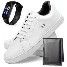 Imagem de Tênis Casual Sapatênis Masculino Urban Cellection Com Relógio Digital e Carteira-Masculino