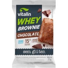 Imagem de Vitalin Whey Brownie Chocolate Zero 35g