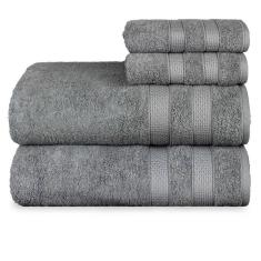 Imagem de Jogo De Toalhas Fio Penteado Macia 5 Banho E 5 Rosto Comfort