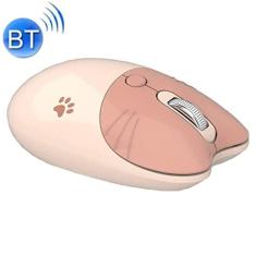 Imagem de M3 3 Keys Cute Silent Laptop Wireless Mouse, Spec: Bluetooth Wireless Version (Milk Tea)