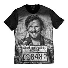 Imagem de Camiseta Pablo Escobar El Patron Preso Cartel Medelin Masculina