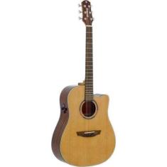 Imagem de Violão Folk Strinberg Diamond Dd1c Aço Eletroacústico Natural Satin