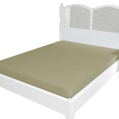 Imagem de Lencol Micropercal 300 Fios Avulso Elastico Solteiro Avelã - Lux Enxov