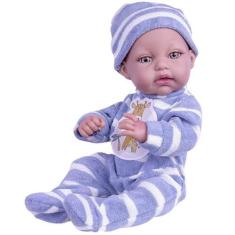 Imagem de Boneca Bebê My First Love Menino Com Acessórios Super Toys - 573