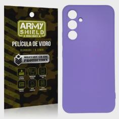 Imagem de Capa Capinha Lilás Samsung A54 + Película de Vidro 3D