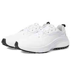 Imagem de adidas Tênis de golfe masculino Solarmotion, Calçado branco/prata escuro metálico/preto central, 42