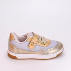 Imagem de Tênis Infantil Casual Kidy Astral Holográfico Dourado