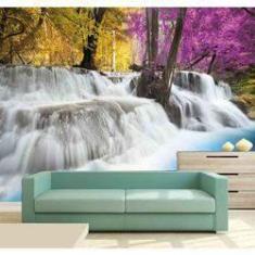 Imagem de Papel de Parede Cachoeira 3D 3M² na 077