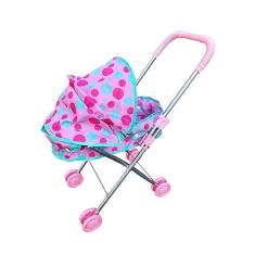 Imagem de Carrinho para Boneca Passeio Divertido Berço DM Toys